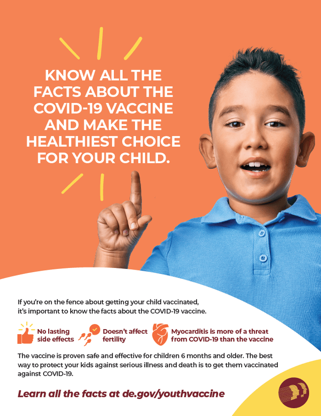 Youth COVID-19 Vaccine Information (Boy)