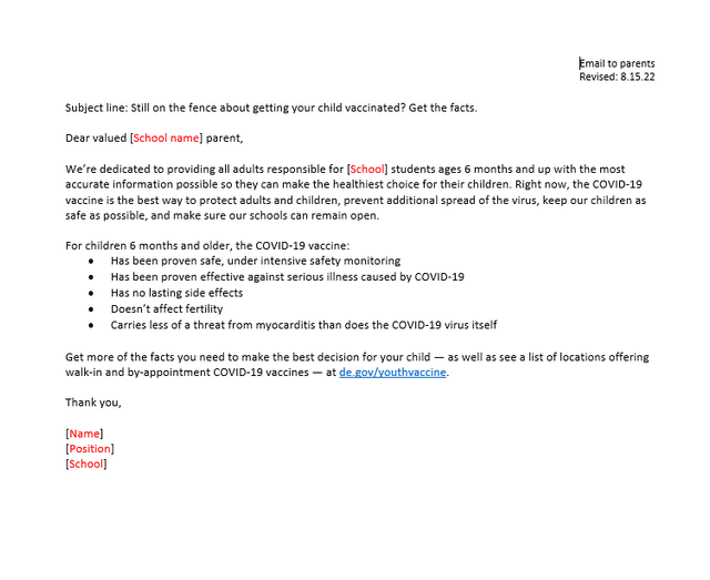 Youth COVID-19 Vaccine Information