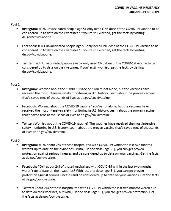 Vaccine Hesitancy